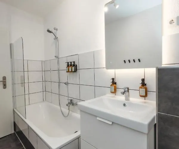 80qm Luxurioese Designerwohnung Im Herzen Bochums Апартаменты Бохум