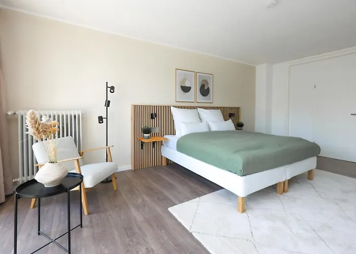 아파트 80qm Luxurioese Designerwohnung Im Herzen Bochums 보훔