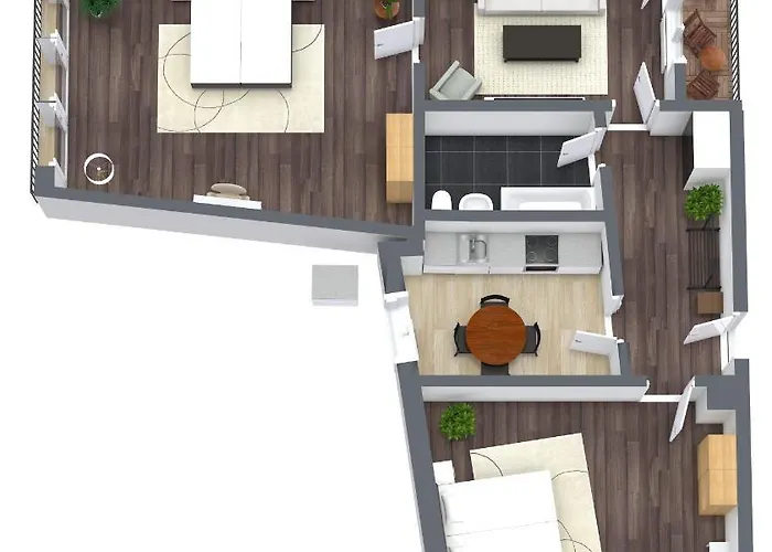 80qm Luxurioese Designerwohnung Im Herzen Bochums Lejlighed